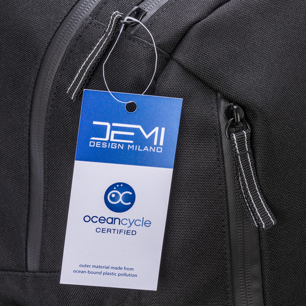 Laptop Backpack (15) Made Of Oceancycle-Certified Recycled Pet (R-Pet) - Black