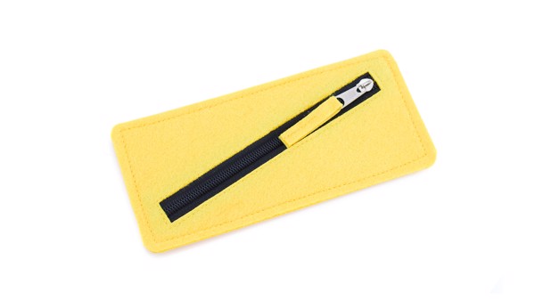 Pencil Case Felty - Yellow