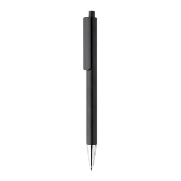 Amisk RCS certified recycled aluminium pen - Black