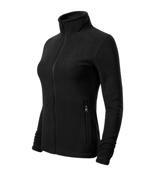 Micro Flis Ženski Malfini® Factor - Crna / 2XL
