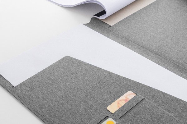 Rpet Document Folder Wapudo A4 - Grey