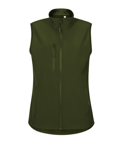Softshellová Vesta Dámska Malfini® Trail - Military / XL