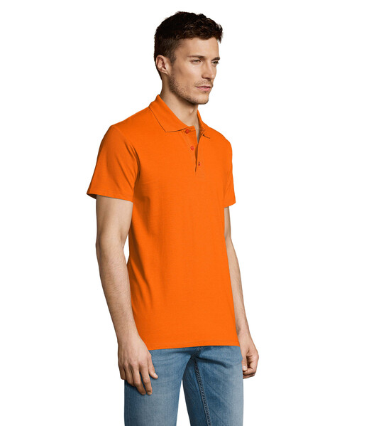 SUMMER II MEN Polo 170g - LaranjaXXL
