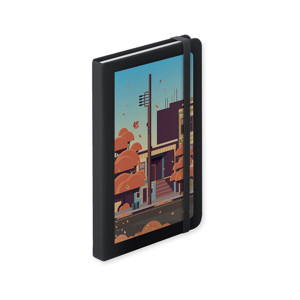 Blok Nopuk Line A5 - Black