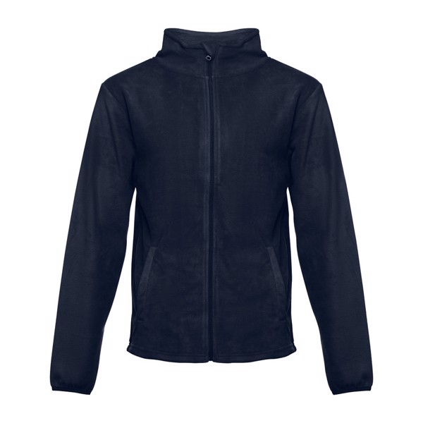 THC HELSINKI. Men's polar fleece jacket - Navy Blue / M