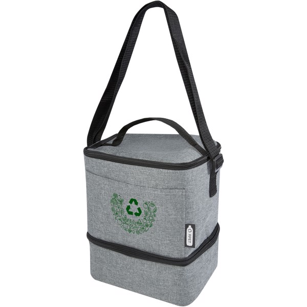 Tundra GRS rPET Lunch Kühltasche für 9 Dosen 9L - heather grau