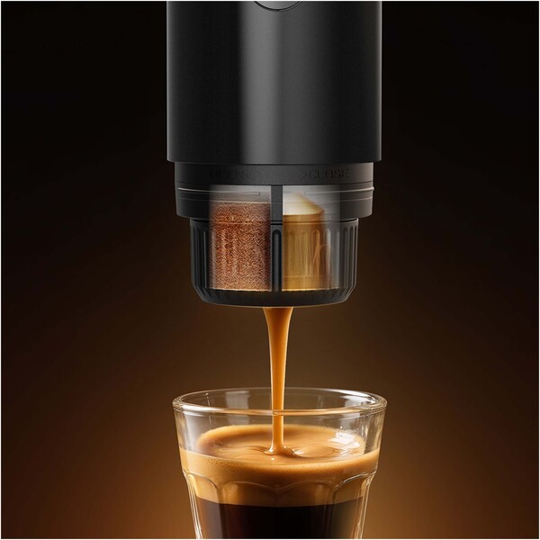 Prixton Roma portable coffee maker - Black