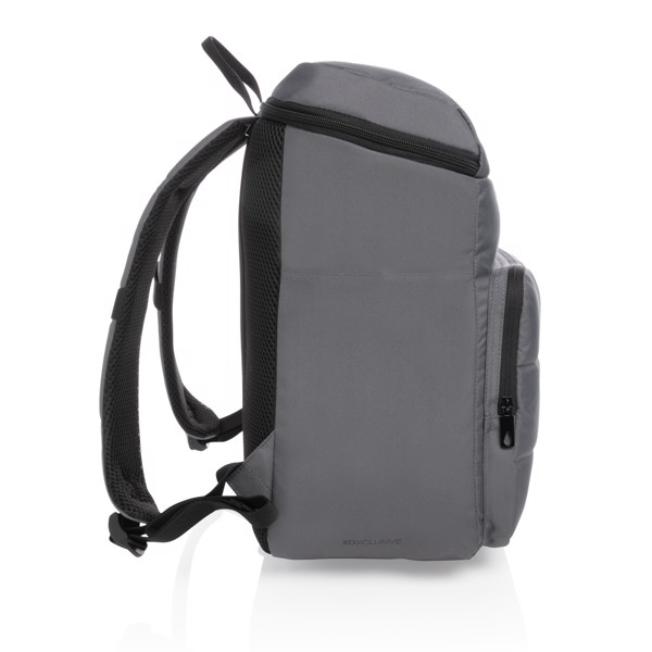 Impact AWARE™ RPET cooler backpack - Anthracite