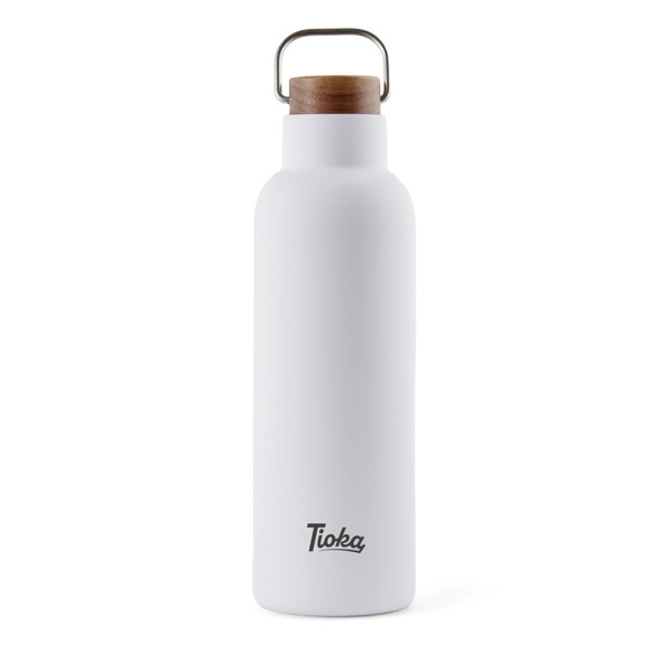 Vinga Ciro vakuumska steklenica, 800 ml, reciklirano jeklo - Bela