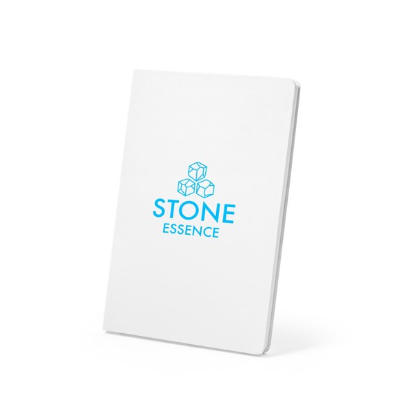 CRANE. A5 notepad with water resistant cover - White