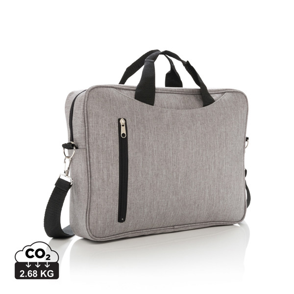 Classic 15” laptop bag - Grey