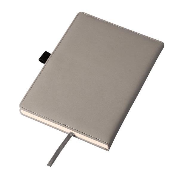 Eibar notepad with phone pocket - Grey