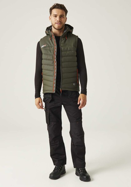 Calculate Insulated Bodywarmer - Ash / L