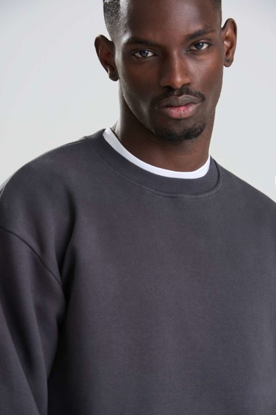 Signature Heavyweight Sweat - Natural Stone / S