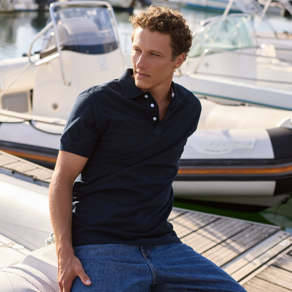 Polo manches courtes homme - WHITE / WHITE / 3XL