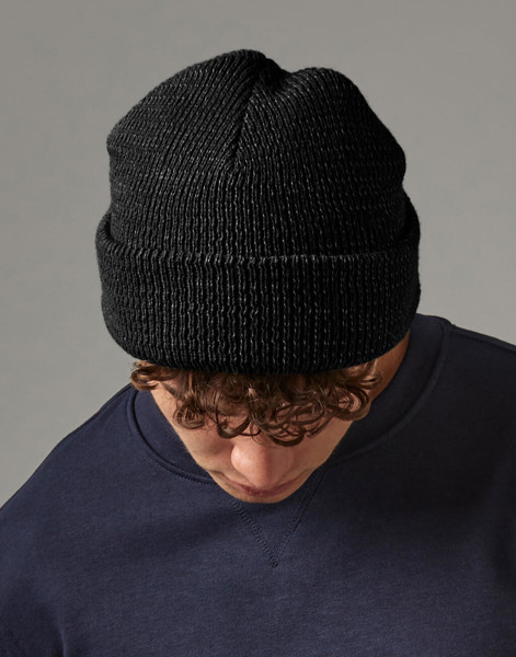 Reflective Beanie - Black / ONE SIZE