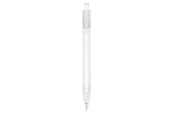 R-PET pen - Gennemsigtig / Hvid
