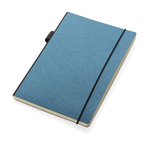 Taccuino A5 deluxe con copertina rigida - Blu