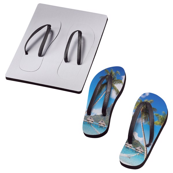 Strand-Schlappen "Paradiso" Größe 36-40