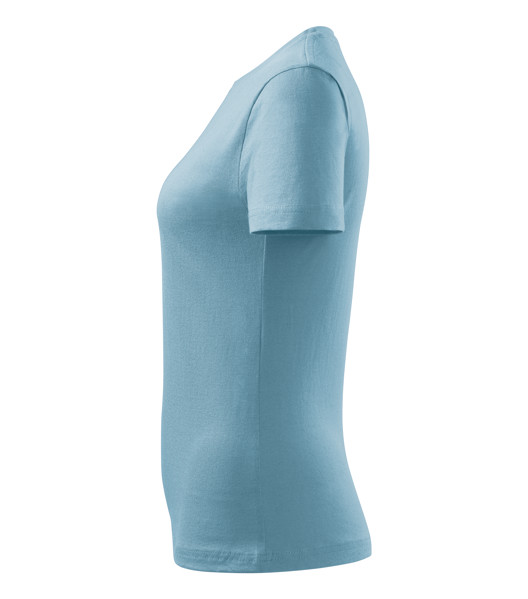 Majica Kratkih Rukava Ženska Malfini® Basic - Nebesko Plava / 2XL