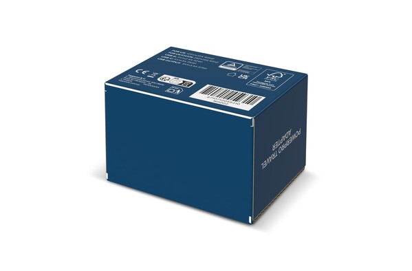 4030 | PowerPro rejseadapter lavet af genbrugsplast