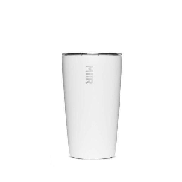 Gobelet isotherme en acier inoxydable MiiR de 354 ml - Blanc