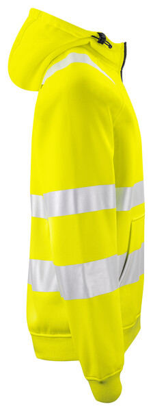 6132 SIGNALISATIE HOODIE YELLOW/BLACK XXL