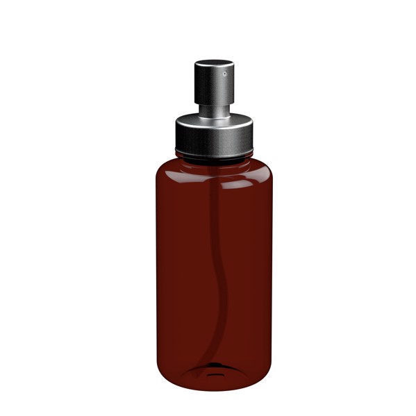 Spray Bottle "Superior", 0.7 Litre, Transparent - Transparent-Brown / Silver