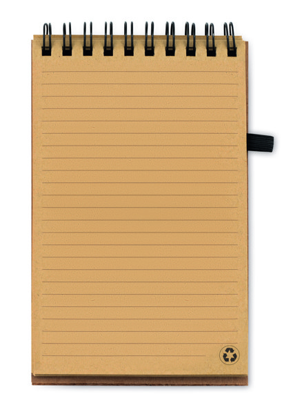 Carnet A6 en liège avec stylo Sonoracork