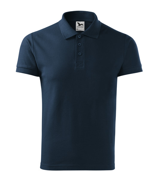 Polokošeľa Pánska Malfini® Cotton Heavy - Tmavomodrá / S