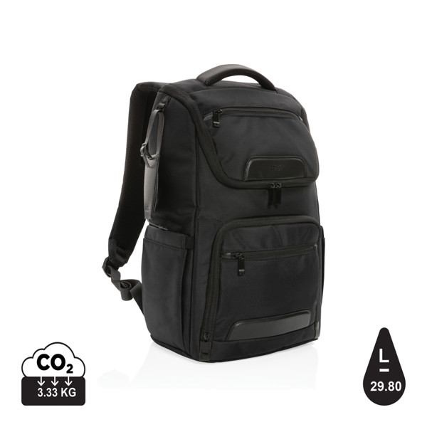 Swiss Peak AWARE™ RPET Voyager ruksak za laptop 15,6"