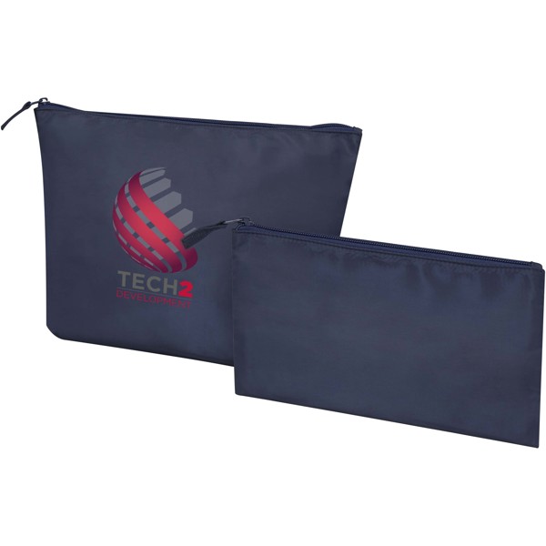 Set de trousses de toilette recyclées GRS Swift - Marine