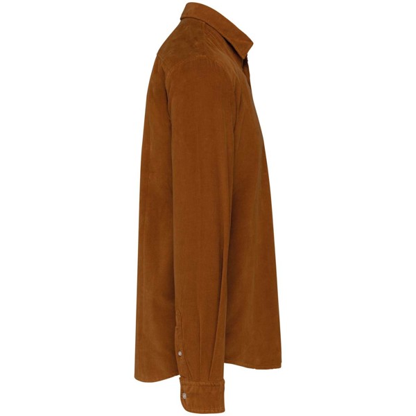 MEN'S LONG-SLEEVED CORDUROY SHIRT