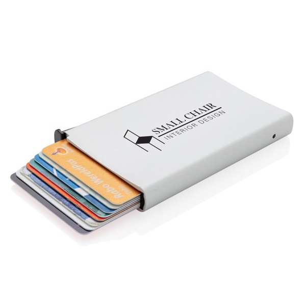 Standard aluminium RFID cardholder - Silver