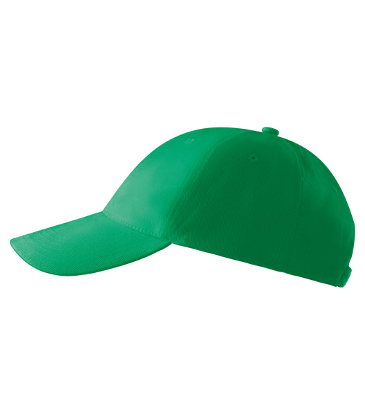 Čiapka Unisex Malfini® 6P - Trávová Zelená / nastaviteľná