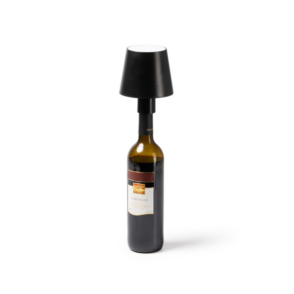 Personalised LED bottle lamp with 3 light modes and 800 mAh battery