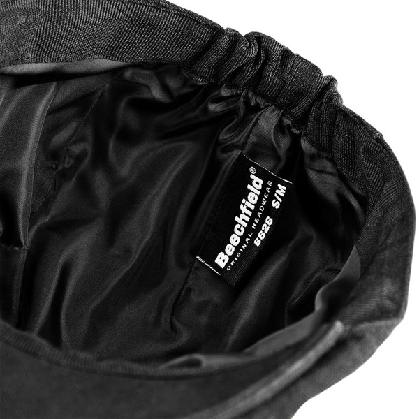 Vintage Flat Cap - Black / L/XL