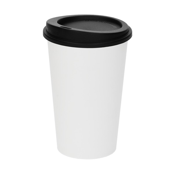 Coffee Mug "Togo", 0.3 L - White / Black