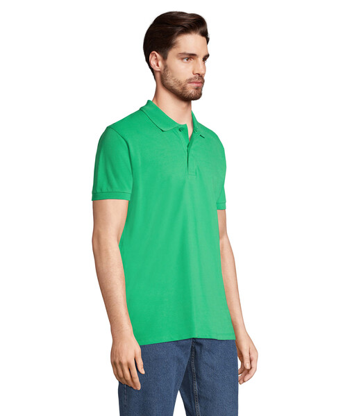 PERFECT MEN Polo homen 180g - Verde PrimaveraS