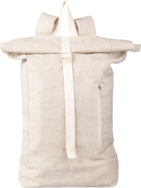 Mochila rolltop de cânhamo (280 gr/m2) Margarete