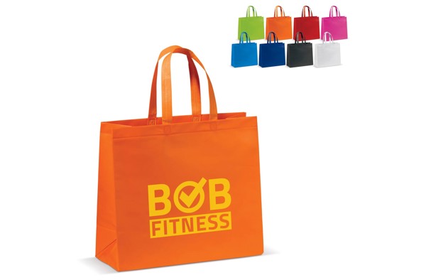 Carrier bag laminated non-woven large 105g/m² - White