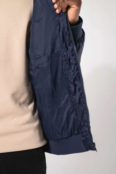 Unisex Recycled Ripstop Jacket With Hood - Black / 3XL