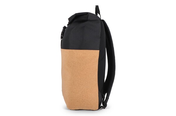 Sac à dos à roulettes en liège et R-PET 18L