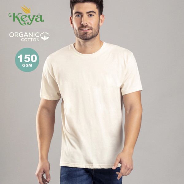 Camiseta Adulto "keya" Organic Natural - Natural / L