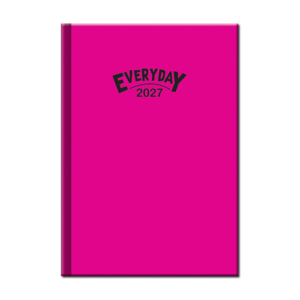 Denný diár A5 Everyday COLORS cyklámenový 2027