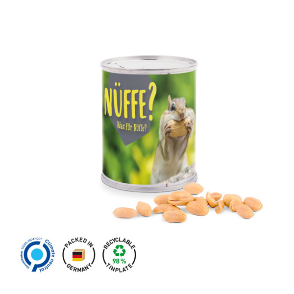 Snack Dose, Weiß / Nuss-Cocktail-Mix, 50 G