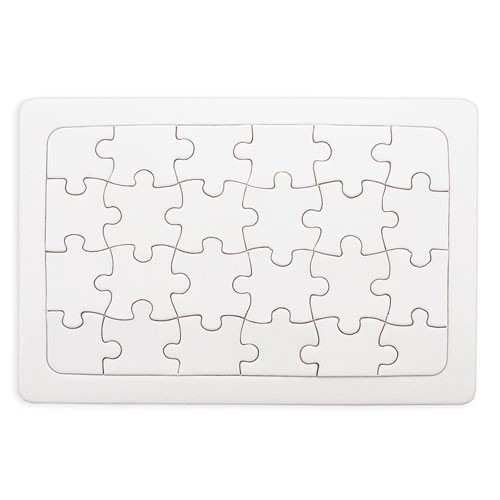 PUZZLE + LÁPIS DE CERA