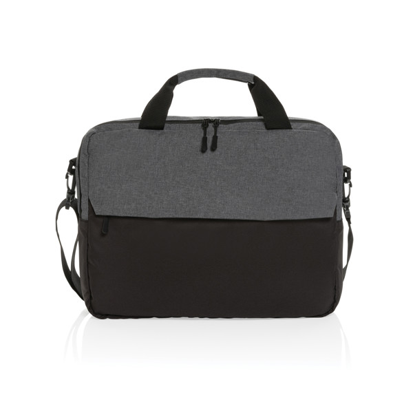 Kazu laptop bag rPET, 15.6 inch - Grey