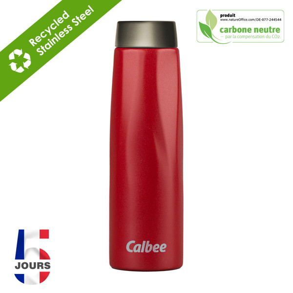 Calypso 500Ml Drinking Bottle / Matte Red / Titanium