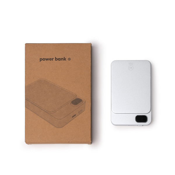 Power Bank Vatum - Silver